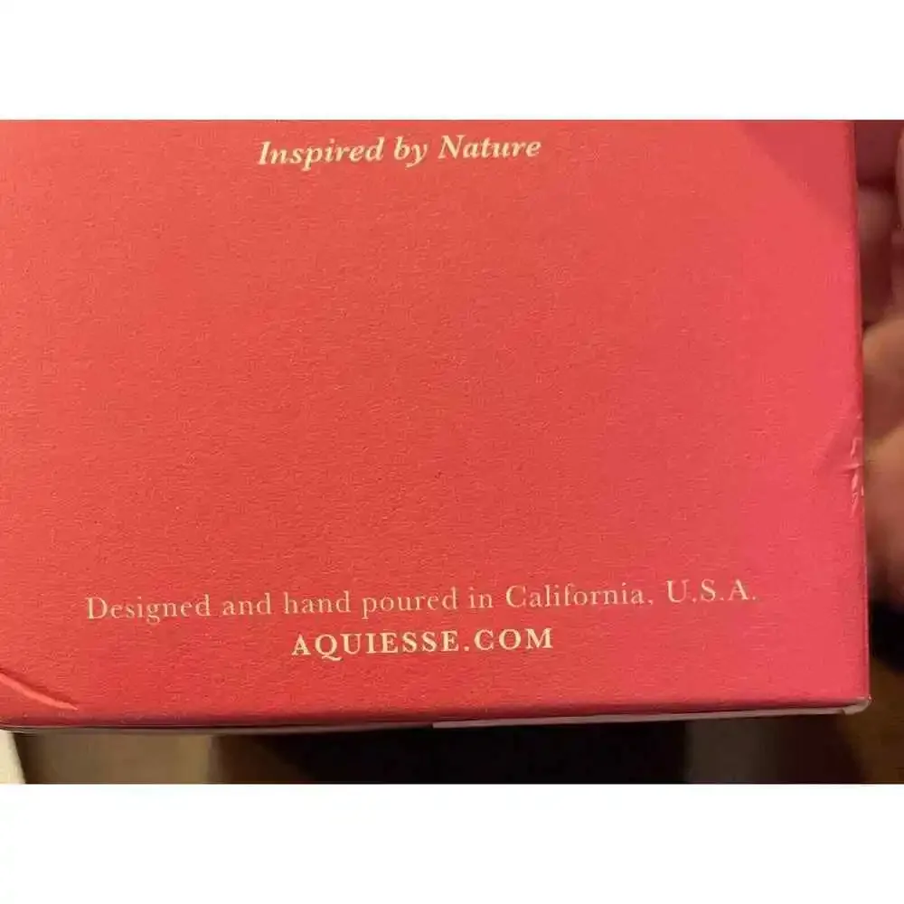 Aquiesse Winter Currant 6.5oz. Boxed Luxury Candle Hand Poured Made in USA New